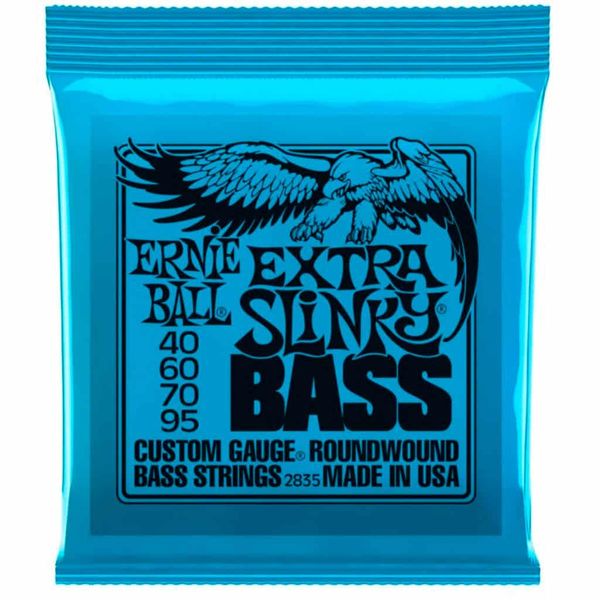 Ernie Ball 2835 - Extra Slinky 4-String Bass Strings