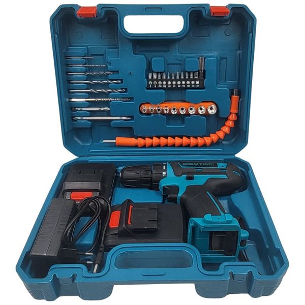 24V Cordless Rechargeable Lithium-Ion Drill and Screwdriver Set