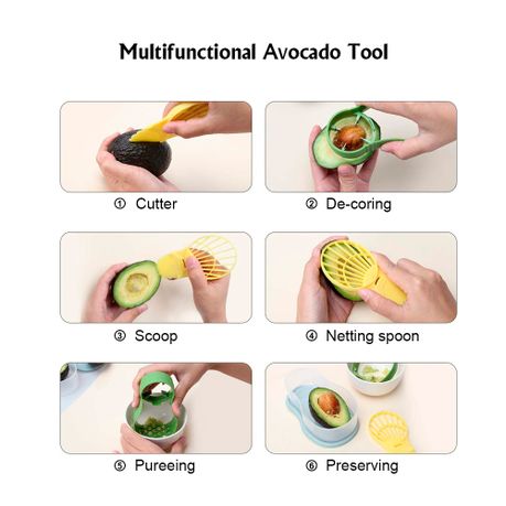 5-in-1 Multi-functional Avocado Tool Set