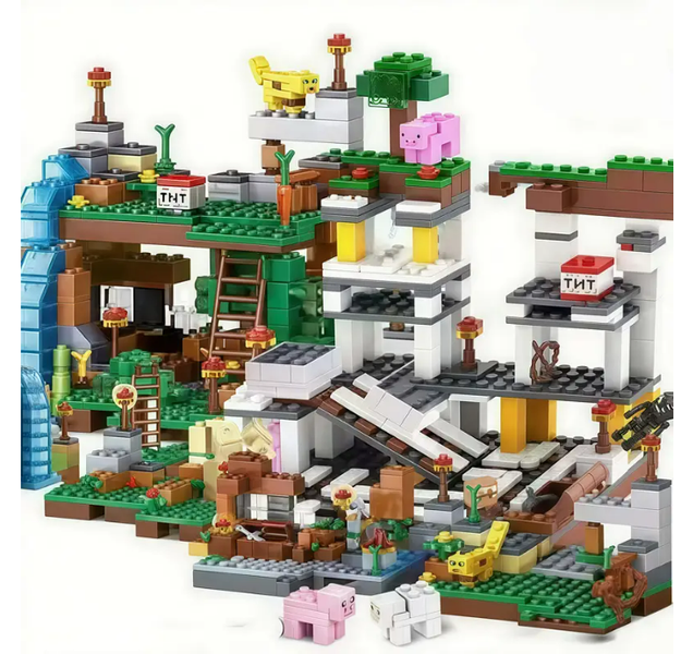 Minecraft Minecat Building Blocks Set - 1100 Building Blocks