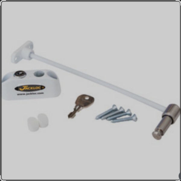 Jacklok Window Restrictor White