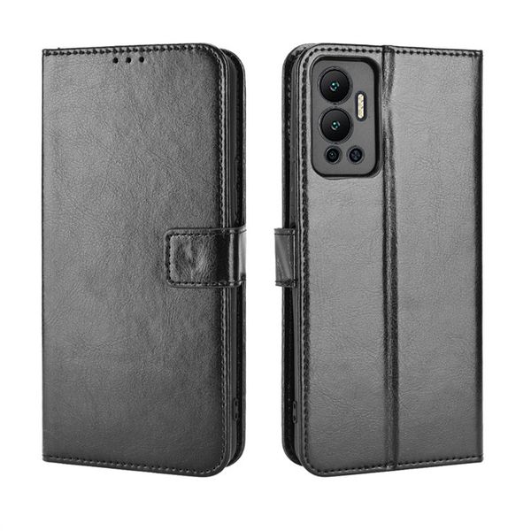 Crazy Horse Pattern Leather Protective Case For Infinix Note 40 Pro Plus 5G