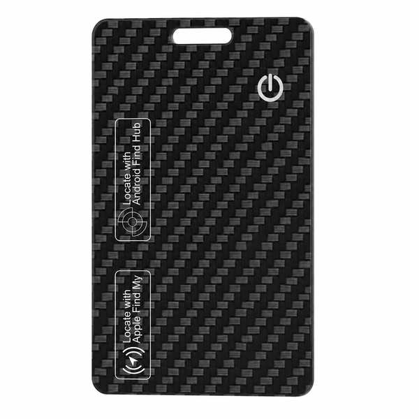 Dual iOS &amp; Android Slim Wallet Tracker Card for Keys Bags Luggage and Kids