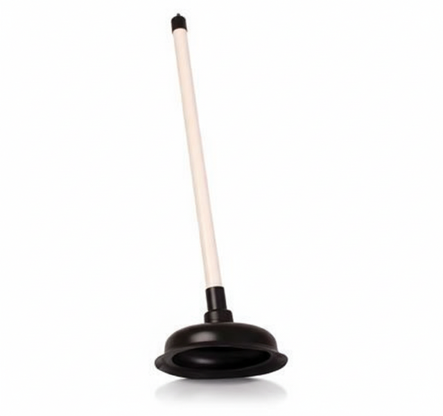 Force-Cup Rubber Toilet Plunger 150 mm Head 400 mm Handle