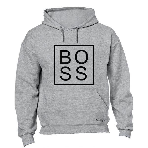 Square - Mens - Hoodie - Grey image