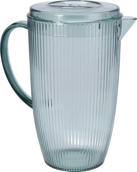 Polystyrene Jug with Lid 2.5L Recycled Look