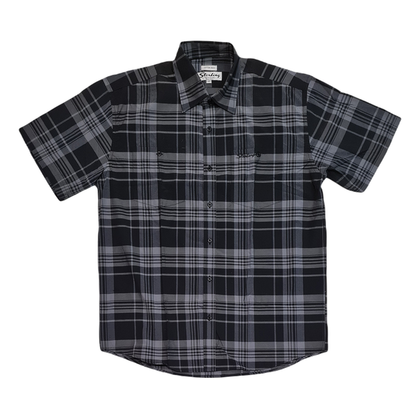 Sterling Check Shirt Black/Grey image