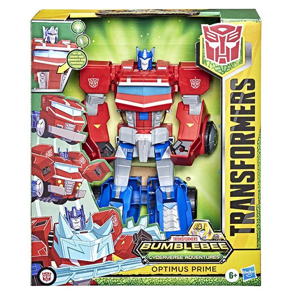 Transformers-Cyberverse Roll And Transform Optimus Prime