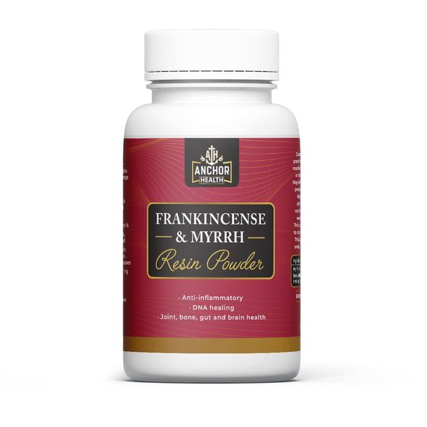 Anchor Health - Frankincense and Myrrh Capsules - 90 Veggie Caps