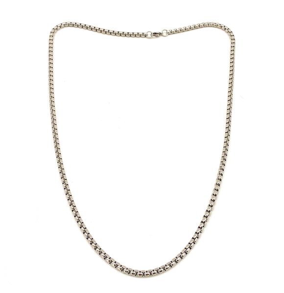 Fabulae Men's Steel Necklace, Kai