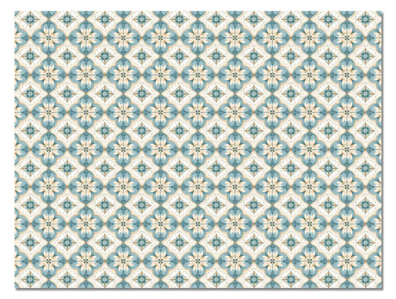 Disposable Paper Placemats: Portuguese Tiles (Porto)