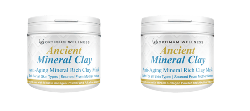 Ancient Mineral Clay Mask Set of 2 (2x250g) Sourced from Mother Nature