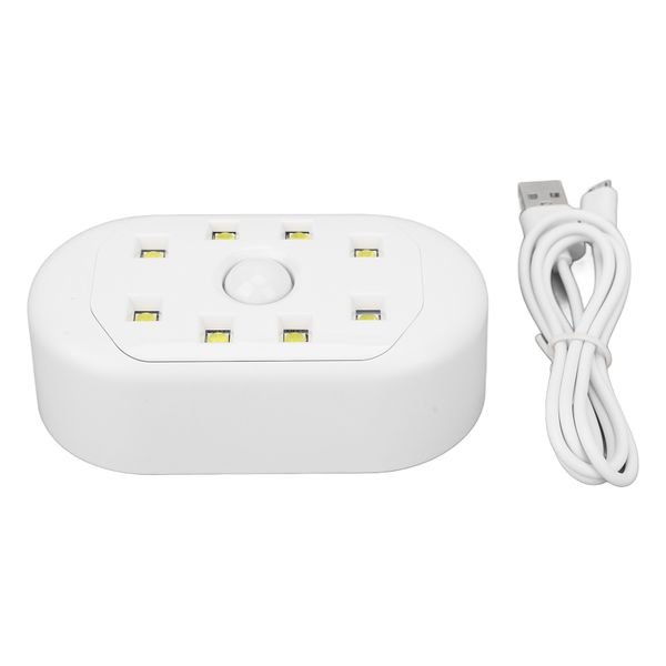 16W UV Gel Nail Lamp USB Mini 2 Gear Quick Dry Cordless Dryer with Hook