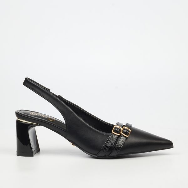 Butterfly Feet Chrystie 1 Women Faux Leather Heels - Black