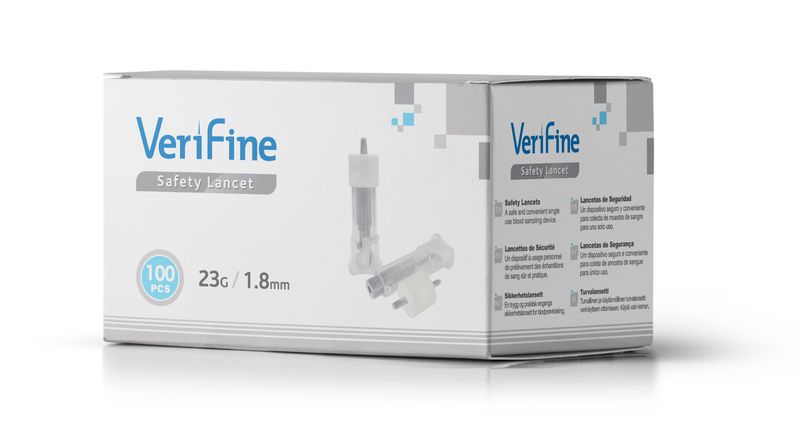 Verifine Safety Lancets 100's