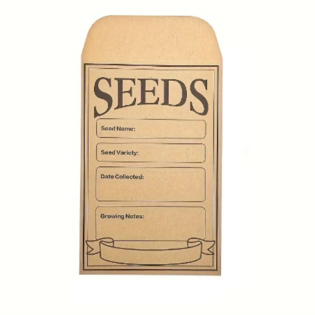 Eco-Friendly 20 Seed Envelopes: Plant Your Garden, Nurture The Planet ...