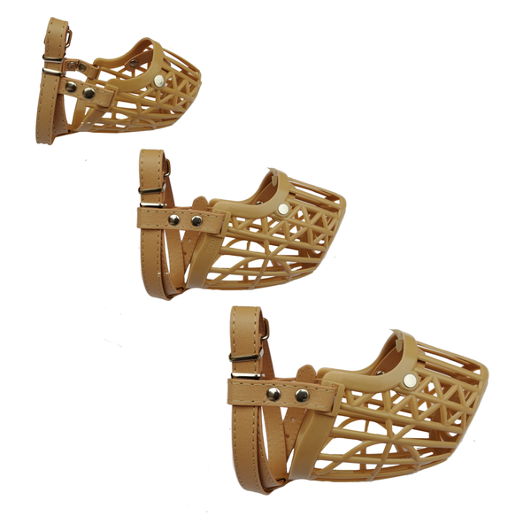 Classic Dog Muzzles - 3 in 1 Pack