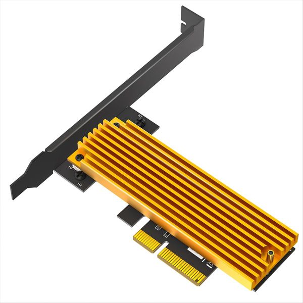 M 2 Ngff Pcie Ssd To Pci Express 3.0 X4 Host Adapter Card Black