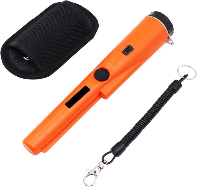 Portable Handheld Metal Detector Pinpointer With Vibration And LED Alerts