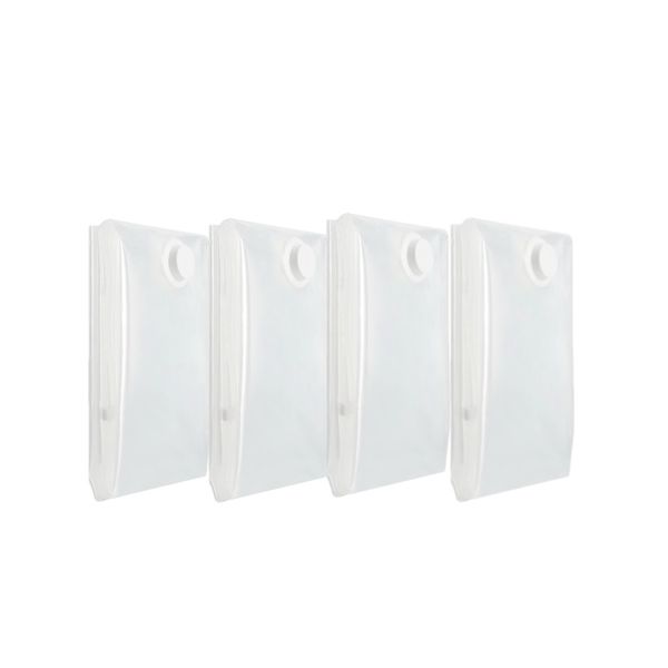 Deli Transparent Vacuum Storage Bag 40x60cm Transparent 4 Pcs
