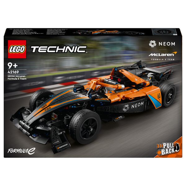 LEGO® Technic NEOM McLaren Formula E Race Car 42169 Building Toy Cars (452 Pieces)