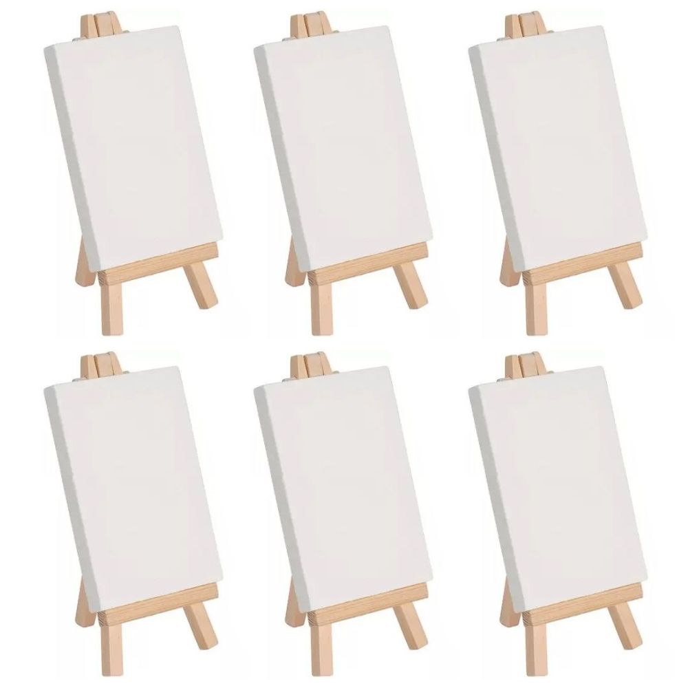 Mini Canvas & Easel 10cm x 15cm-Set of 6 | Shop Today. Get it Tomorrow ...