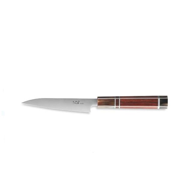 Bestech XC109 M390 Steel Buffalo Horn Rosewood Nickel Handle Utility Knife
