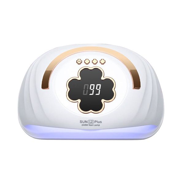248W Smart Sensor UV/LED Nail Lamp - 45 Beads High Power Gel Dryer