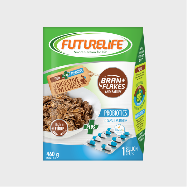 FutureLife Bran Flakes with Probiotic Sachets Original - 460g