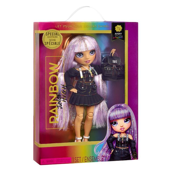 Rainbow High Junior High Doll Avery Styles | Shop Today. Get it ...