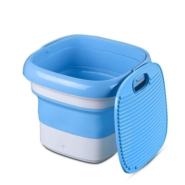 Portable Folding Laundry Ultrasonic Semi-automatic Clothes Washing Machine