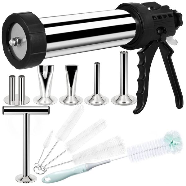 2lbs Homemade Sausage Maker Stainless Steel Crank Meat Grinder