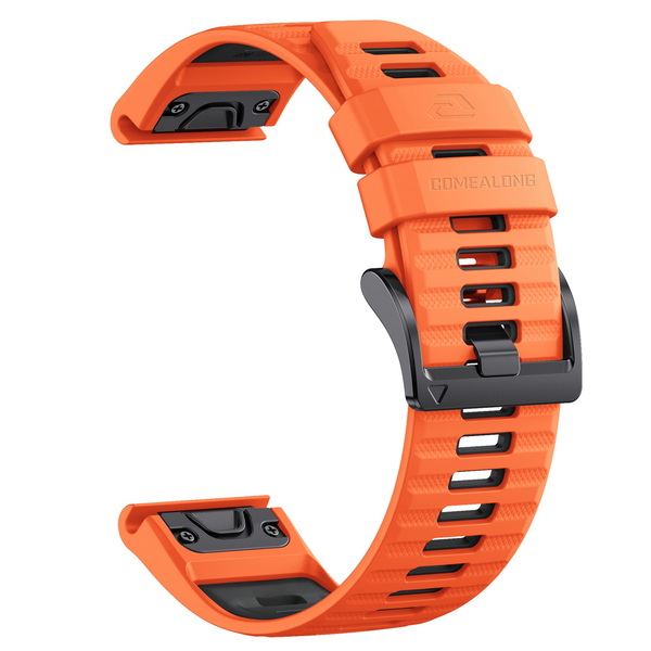 2-Tone Classic 26mm QuickFit Strap Compatible With Garmin Fenix 8(51mm)/7/6