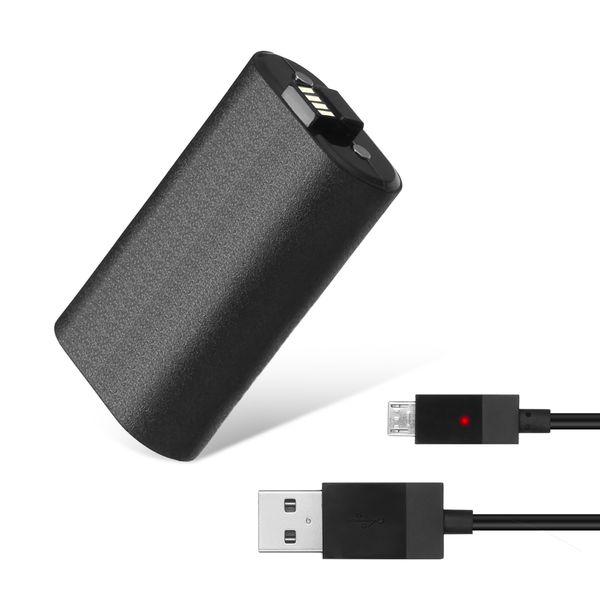 Rechargeable Xbox One Controller Replacement Battery &amp; Charging Cable