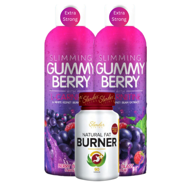 Gummy Berry Juice Extra Strong Fat Burning Combo
