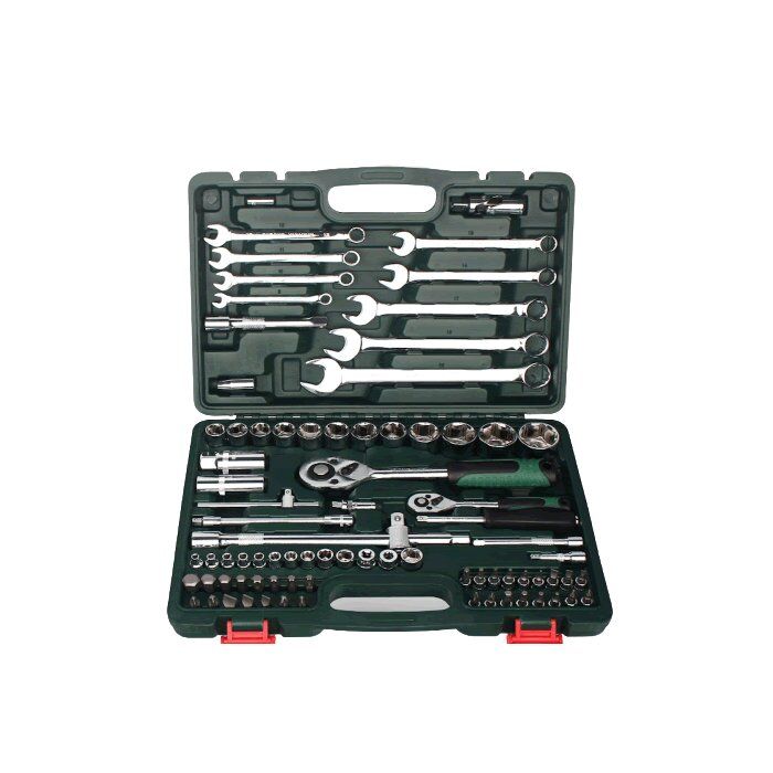 82 Piece Ratchet Wrench Hand Tool Socket Set