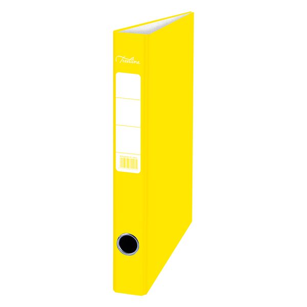 Treeline A4 Board Ringbinders Yellow - Pack of 20