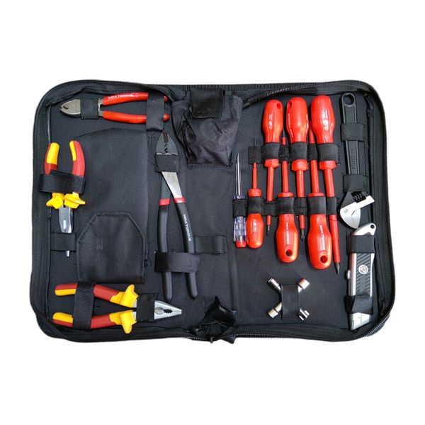 Max Torque Professional Electrical Toolkit 16 Piece