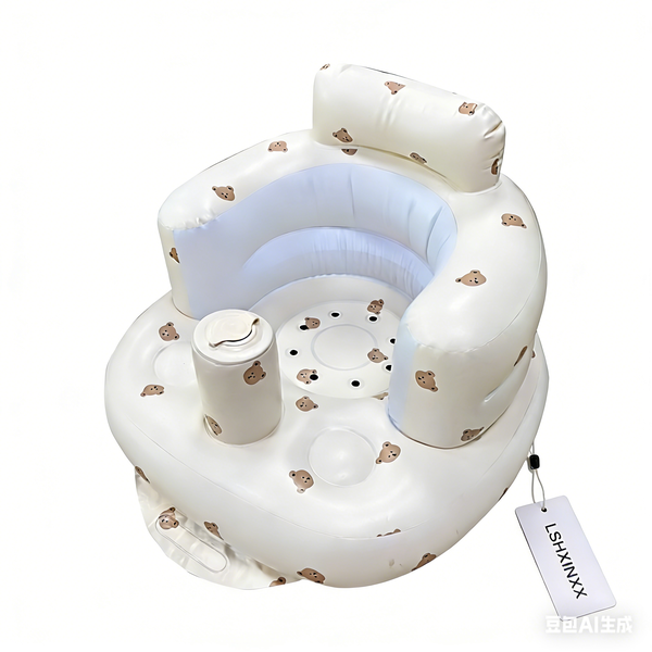 Baby Inflatable Seat with Suction Cups for Babies 3 Months &amp; Up