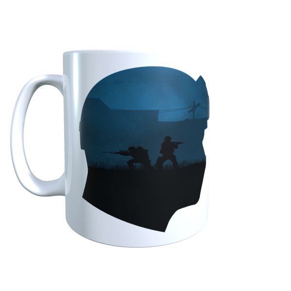 CSGO Counter Terrorist Head - Counter Strike Coffee Mug