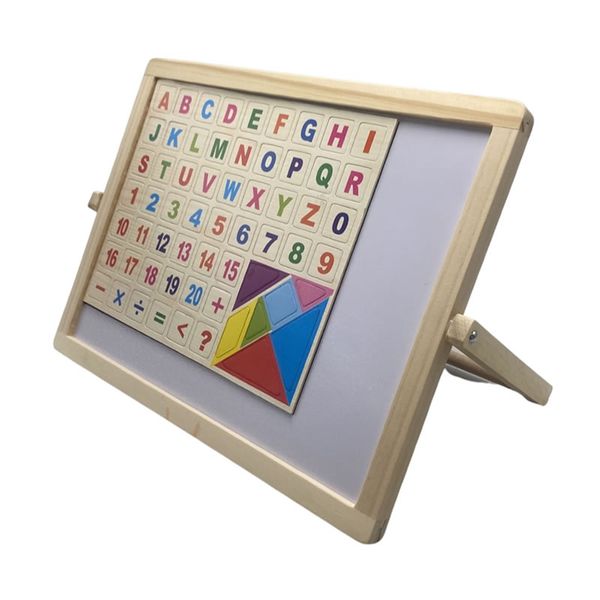 Children's Magnetic Double-Sided Educational Drawing Board