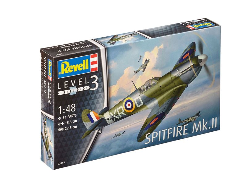 Revell 1/48 Spitfire Mk.II Plane Plastic Model Kit