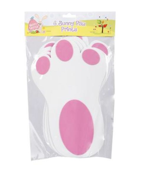 Giant Size Bunny Feet 6pc x 2 pk