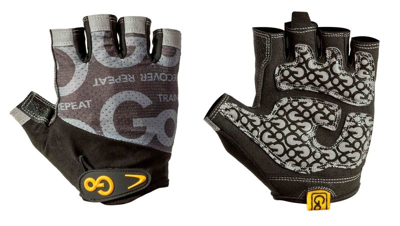 GoFit Men's GoTac Fitness Training Gloves - Black/Grey