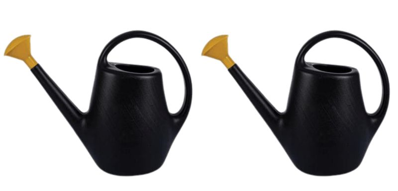 Watering-Can Plastic 10L with Rose Pack of 2
