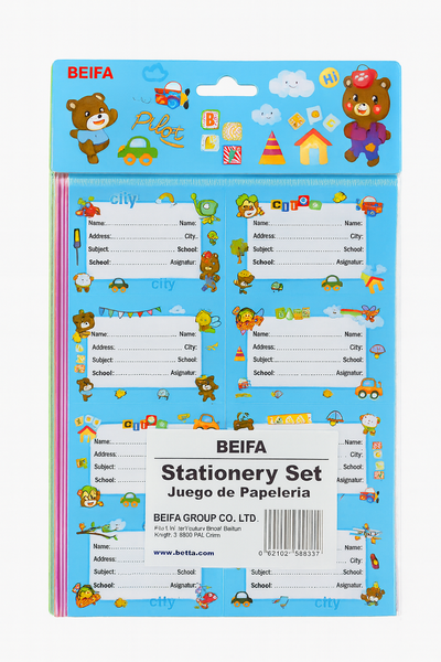 Assorted Kids Name Label Stickers -16 Sickers per Set-20 x Sets