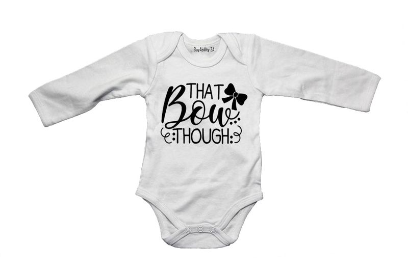 That Bow Though - Baby Grow