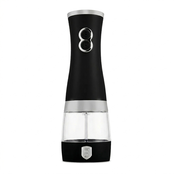 Berlinger Haus 2-in-1 Electric Pepper and Salt Mill - Matte Black