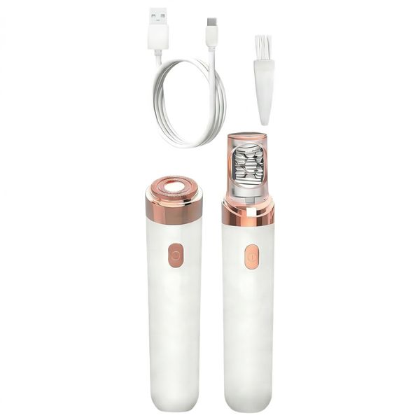 Portable Electric Face Epilator - USB Rechargeable Women's Hair Remover