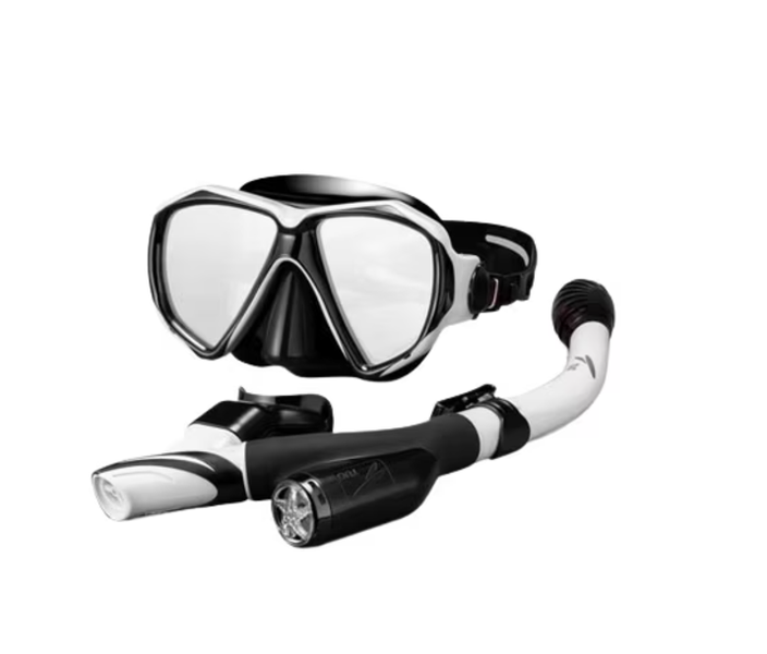 Adult Scuba Diving and Snorkelling Set, Including Anti-Fog Mask and Snorkel